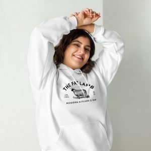 Ladies Heavy Blend Hoodie (white)